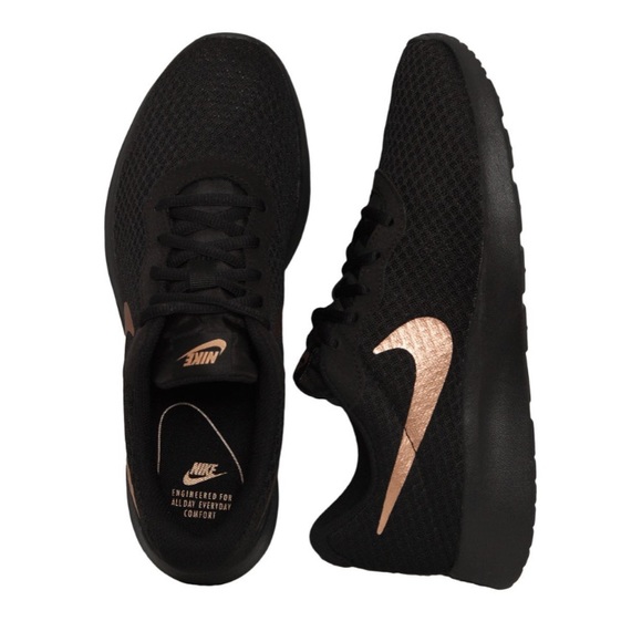 nike rose gold runners